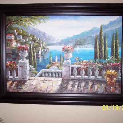 Genuine Painting 24" x 36" plus frame included $95