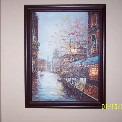  Genuine Painting 48" x 36" plus frame included $150
