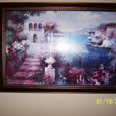 Print Painting 24" x 36" plus frame included $55