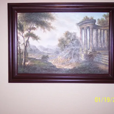 Genuine Painting 24" x 36" plus frame included $95