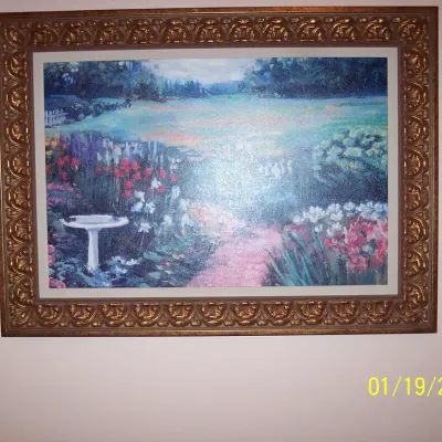 Print Painting 24" x 36" plus frame included $75