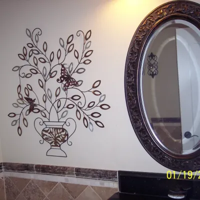 Wall Decor $15 and mirror $35
