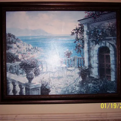 Print Painting 24" x 36" plus frame included $45