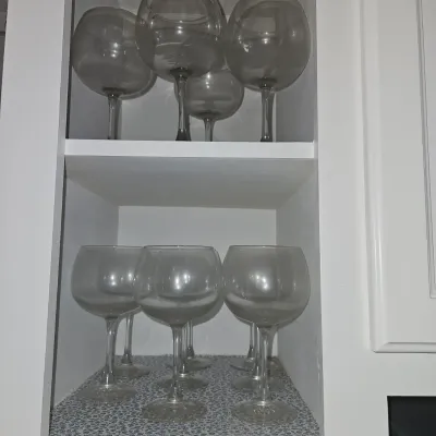 Sale Photo Thumbnail #74: Set of Wine Glasses