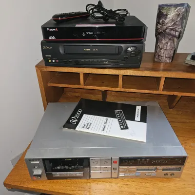 Sale Photo Thumbnail #84: VCR and a Cassette player