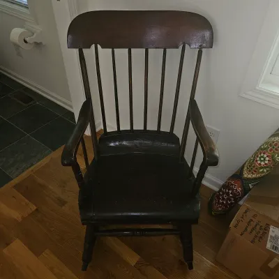 Sale Photo Thumbnail #43: Antique rocking chair