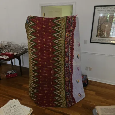 Sale Photo Thumbnail #35: Decorative double-sided throw 