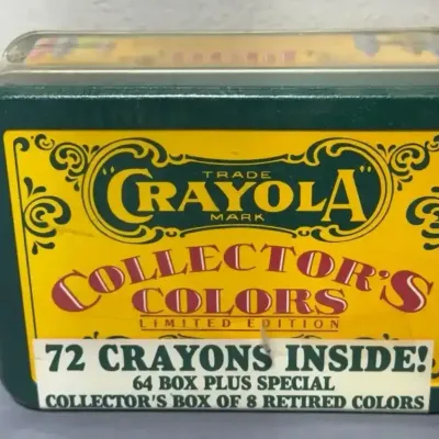 Crayola Collector’s Colors Limited Edition II Tin: 72 Crayons
 