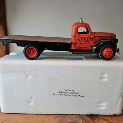 Ajax-Liveried 1941 Chevrolet Flatbed Model Truck SS-C5220B