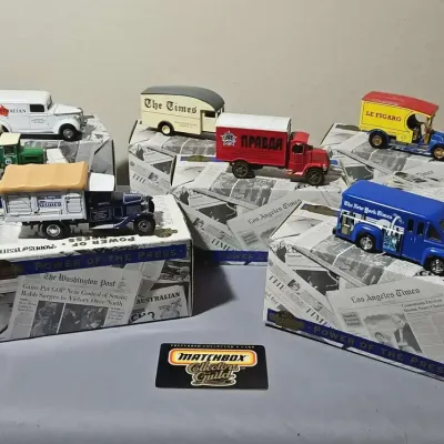 Matchbox Models of Yesteryear Power of the Press 8-Truck Set
