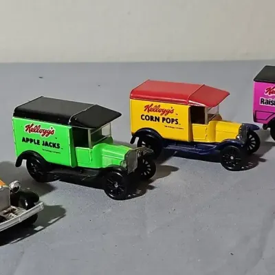 Matchbox Kellogg’s Cereal Series Diecast Vehicles – Set of 4
