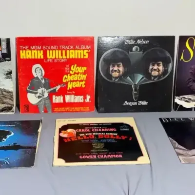 Country, Pop & Soul Vinyl LP Collection – 7 Records