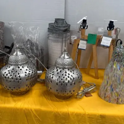 Murano-Style Pendant Lights, Lanterns, Shades And Table Top Lamps 