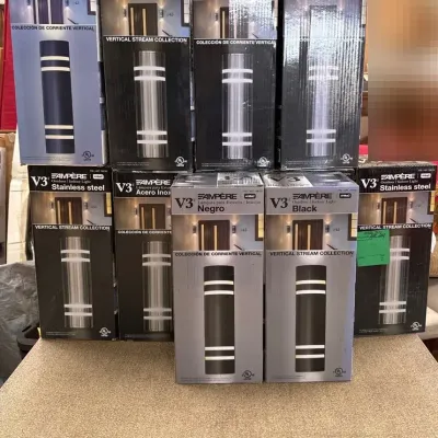 Ampere V3 Vertical Stream Wall Lights In Original Boxes 