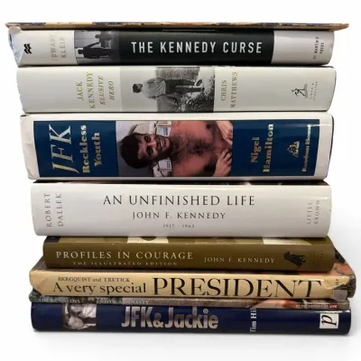 John F. Kennedy & Presidential History Book Collection 