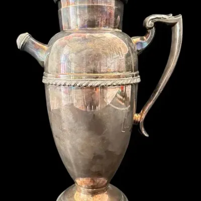 Vintage Silverplate Lidded Coffee or Tea Pot