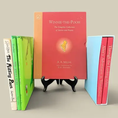Classic Children’s Book Lot  Winnie-the-Pooh, Shel Silverstein & Alice in Wonderland