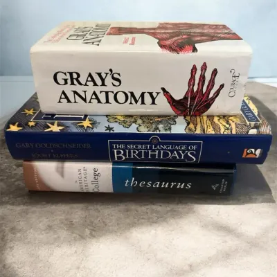 Gray’s Anatomy, The Secret Language of Birthdays & American Heritage College Thesaurus