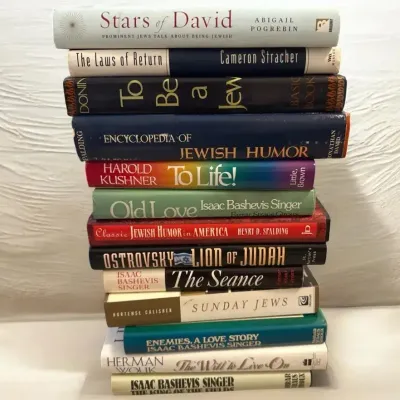 Jewish Literature, Humor & Culture Book Collection