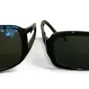 Two Pairs Black Fashion Sunglasses