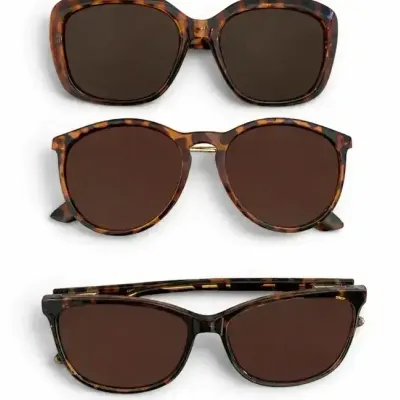 Set of 3 Tortoiseshell Sunglasses