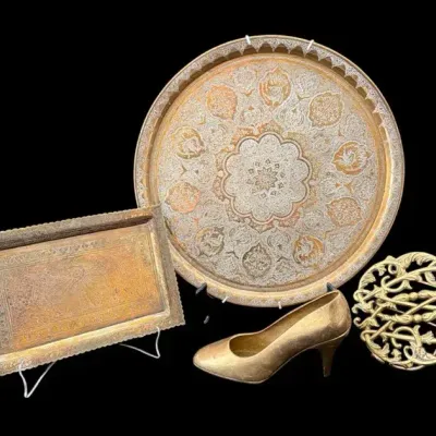 Assorted Vintage Brass Decor