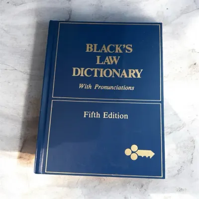 Black’s Law Dictionary – Fifth Edition, 1979 
