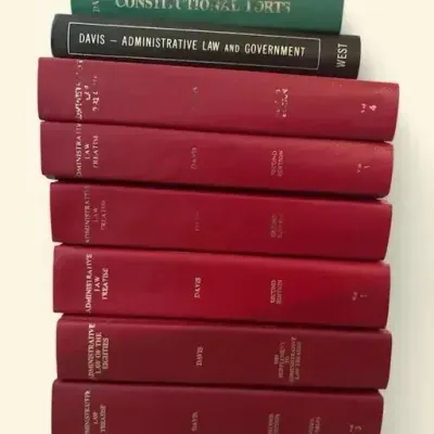 Kenneth Culp Davis Administrative Law Treatise & Constitutional Torts – 8 Volumes