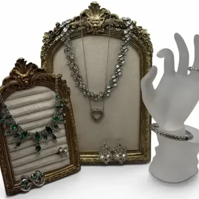 Vintage Rhinestone Costume Jewelry Collection – Statement Necklaces, Earrings, Bracelets & Rings  Sp