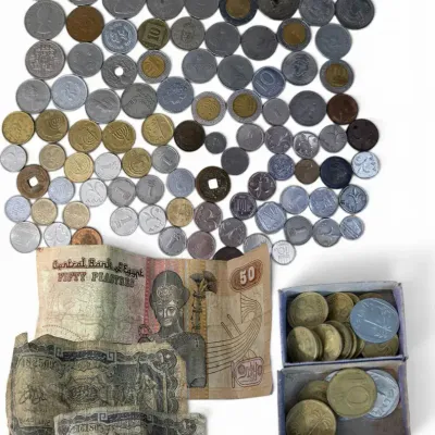 Mystery World Coin & Currency Collection – International Coins & Paper Money