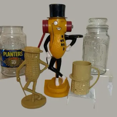 Vintage Planters Mr. Peanut Advertising Collection