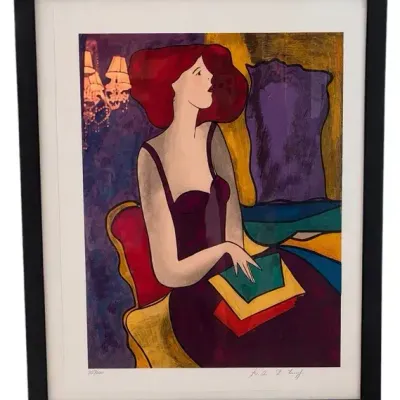 Linda Le Kinff Limited Edition Signed Art Print 259/350