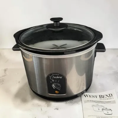 West Bend 56 Quart Crockery Slow Cooker with Manual 