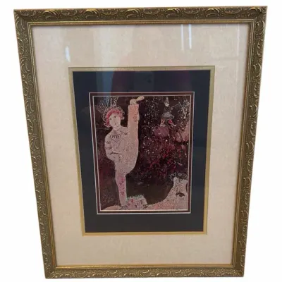 Framed Limited Edition Figurative Art Print