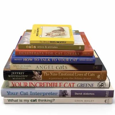 Cat Behavior, Psychology & Cat Lover Book Collection