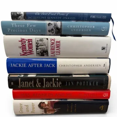 Jacqueline Kennedy Onassis & Kennedy Women Book Collection