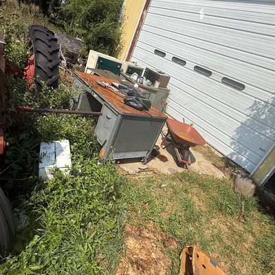 Sale Photo Thumbnail #135: Buyer must purchase all and clear out all items. There will be a $500 cleaning deposit. Once all of the items have been removed, you will receive your $500 Cleaning deposit back. All Scrap Metal pictured must be removed. You will have one week to complete