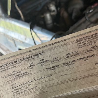 Sale Photo Thumbnail #54: 1982 Chevy suburban condition unknown