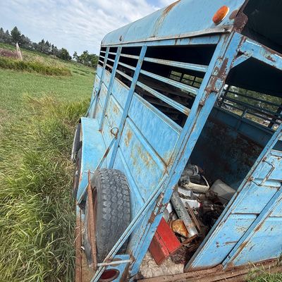 Sale Photo Thumbnail #88: Horse trailer no title