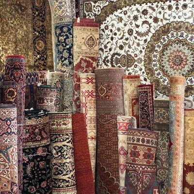 Stacks of One-of-a-Kind Handmade Area Rugs