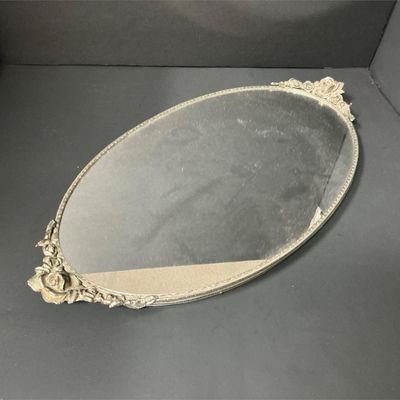 Sale Photo Thumbnail #28: Lot # : 518 - Vintage Mirrored Vanity Tray
