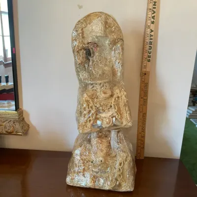 Preserved 1955 wedding cake