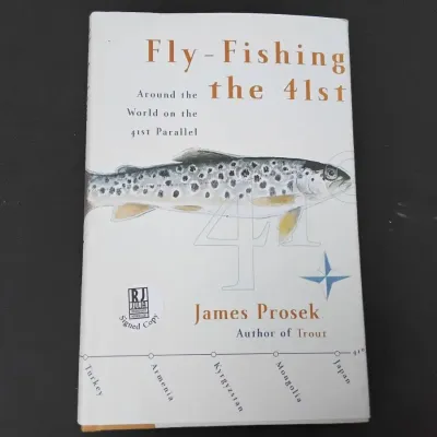 Signed book by james prosec