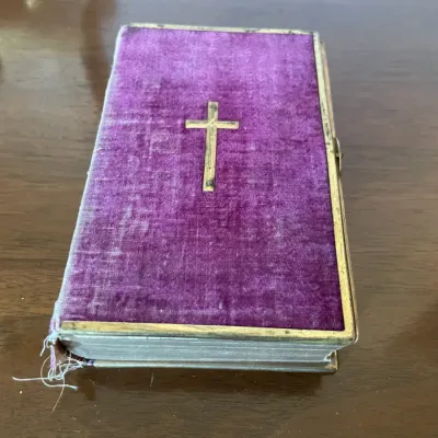Antique 1870 small bible