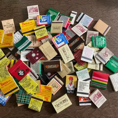 Vintage matchbooks