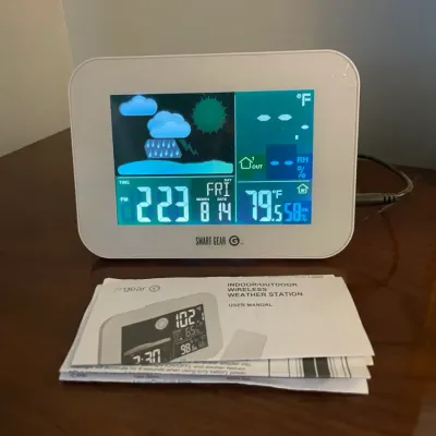 Indoor outdoor wireless weather station