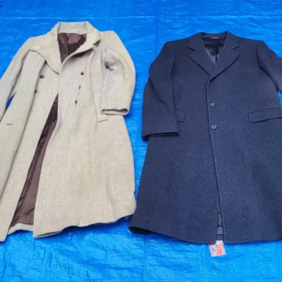 Man s and woman s overcoats