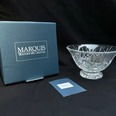 Waterford marquis crystal bowl with box