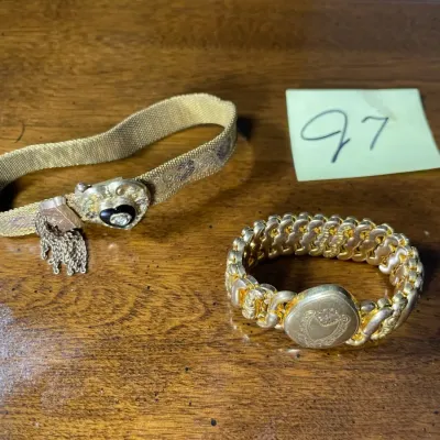 Two vintage bracelets