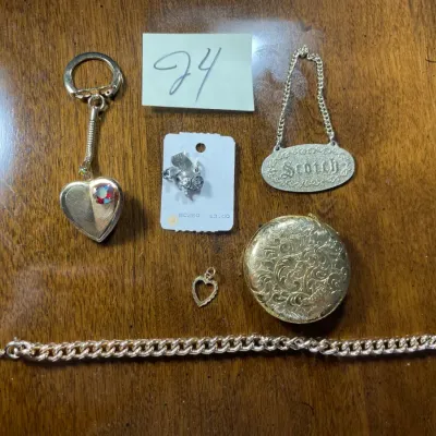 Lot of various jewelry and other accessories